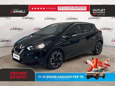 Nissan Micra 1.0 IG-T Acenta Nero usata Coccaglio