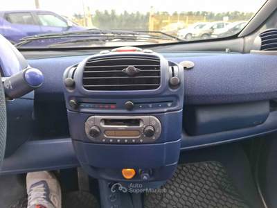 Smart ForTwo 600 BENZINA TETTO PANORAMICO ANNO 2000 Nero usata ANDRIA