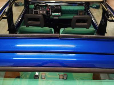 Fiat Panda UTILITARIA CON TETTUCCIO APRIBILE UNICO PROPRIETARIO Blu/Azzurro usata Roma
