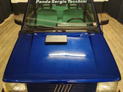 Fiat Panda UTILITARIA CON TETTUCCIO APRIBILE UNICO PROPRIETARIO Blu/Azzurro usata Roma