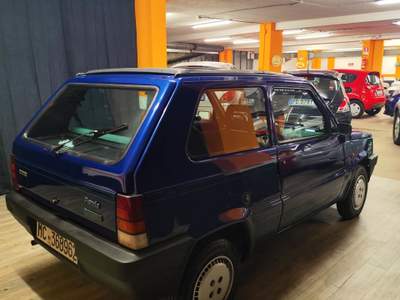 Fiat Panda UTILITARIA CON TETTUCCIO APRIBILE UNICO PROPRIETARIO Blu/Azzurro usata Roma