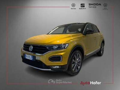 Volkswagen T-Roc 1.5 TSI Advanced Full LED 18" Camera AppConnect Oro usata Chiusa