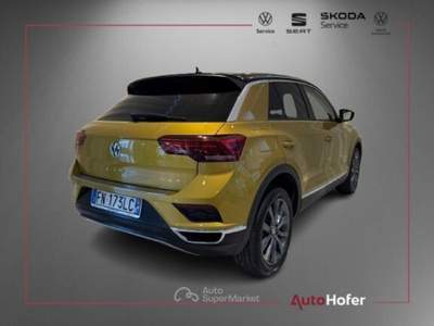 Volkswagen T-Roc 1.5 TSI Advanced Full LED 18" Camera AppConnect Oro usata Chiusa