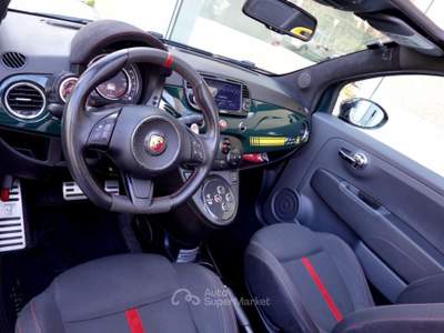 Abarth 500 C C 1.4 Turbo T-Jet MTA Custom Verde usata Savona