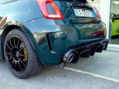 Abarth 500 C C 1.4 Turbo T-Jet MTA Custom Verde usata Savona