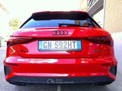 Audi A3 SPB 40 TFSI quattro S-tronic S-line TETTO-MATRIX Rosso usata Savona