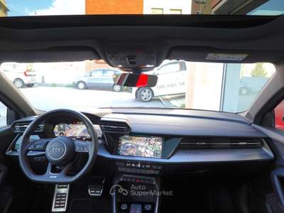 Audi A3 SPB 40 TFSI quattro S-tronic S-line TETTO-MATRIX Rosso usata Savona