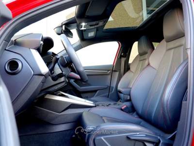 Audi A3 SPB 40 TFSI quattro S-tronic S-line TETTO-MATRIX Rosso usata Savona