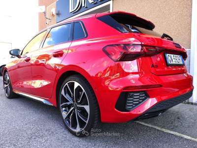 Audi A3 SPB 40 TFSI quattro S-tronic S-line TETTO-MATRIX Rosso usata Savona