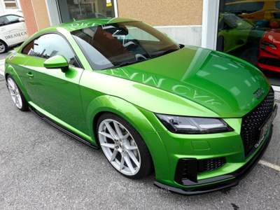 Audi TT Coupé 45 TFSI quattro S-tronic COMPETITION Verde usata Savona