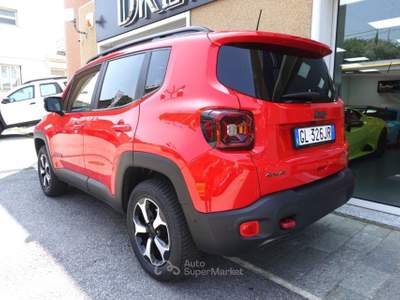 Jeep Renegade 2.0 Mjt 170CV 4WD TRAILHAWK TETTO-BEATS-GANCIO Rosso usata Savona