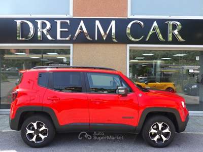 Jeep Renegade 2.0 Mjt 170CV 4WD TRAILHAWK TETTO-BEATS-GANCIO Rosso usata Savona