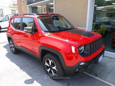 Jeep Renegade 2.0 Mjt 170CV 4WD TRAILHAWK TETTO-BEATS-GANCIO Rosso usata Savona