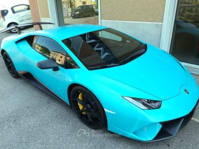 Lamborghini Huracán 5.2 V10 Performante Coupé  Blu/Azzurro usata Savona