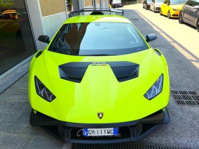 Lamborghini Huracán Huracán 5.2 V10 STO Coupé AKRAPOVIC Verde usata Savona