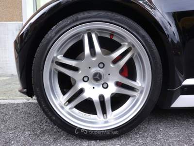 Smart Roadster 700 PASSION PELLE-CERCHI BRABUS-SCARICO-PORTE ALA Nero usata Savona