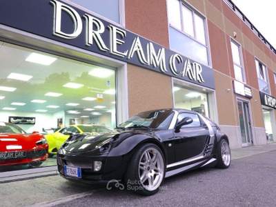 Smart Roadster 700 PASSION PELLE-CERCHI BRABUS-SCARICO-PORTE ALA Nero usata Savona