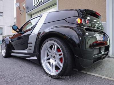 Smart Roadster 700 PASSION PELLE-CERCHI BRABUS-SCARICO-PORTE ALA Nero usata Savona