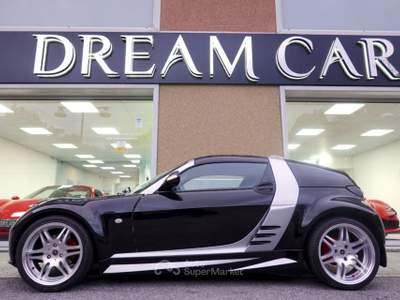 Smart Roadster 700 PASSION PELLE-CERCHI BRABUS-SCARICO-PORTE ALA Nero usata Savona