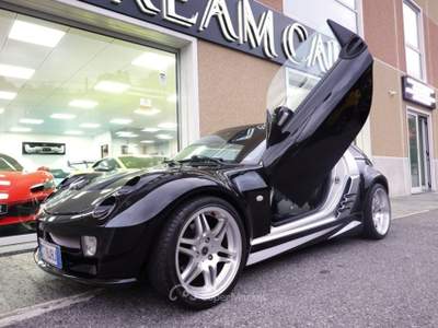 Smart Roadster 700 PASSION PELLE-CERCHI BRABUS-SCARICO-PORTE ALA Nero usata Savona
