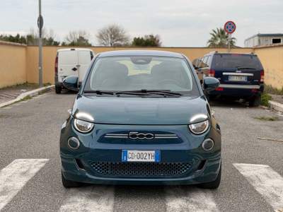 Fiat 500e 42 kWh Icon INTEGRITA' BATTERIA CERTIFICATA FIAT Blu/Azzurro usata Fiumicino