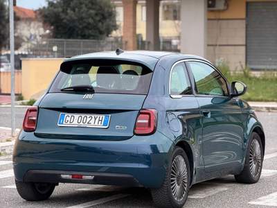 Fiat 500e 42 kWh Icon INTEGRITA' BATTERIA CERTIFICATA FIAT Blu/Azzurro usata Fiumicino