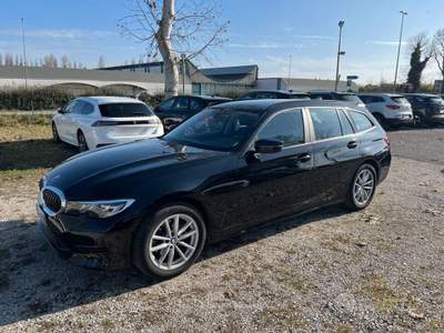 BMW Serie 3 320d 320 320d 48V Touring Luxury Nero usata VILLORBA