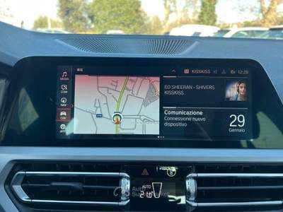 BMW Serie 3 320d 320 320d 48V Touring Luxury Nero usata VILLORBA