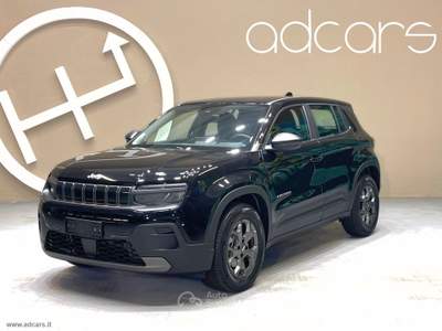 Jeep Avenger Avenger 1.2 Turbo 110CV MHEV Longitude *KM0*HYBRID*CAMBIO AUT.* Nero usata Castrezzato