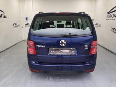 Volkswagen Touran 2.0 tdi Trendline Dpf KM REALI! Blu/Azzurro usata Limatola