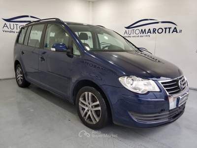 Volkswagen Touran 2.0 tdi Trendline Dpf KM REALI! Blu/Azzurro usata Limatola