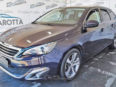 Peugeot 308 308 SW 1.6 bluehdi Allure s&s 120cv NAVI! TETTO! Blu/Azzurro usata Limatola