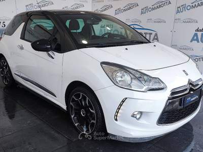 Citroen DS 1.6 vti Just Black 120cv Bianco usata Limatola