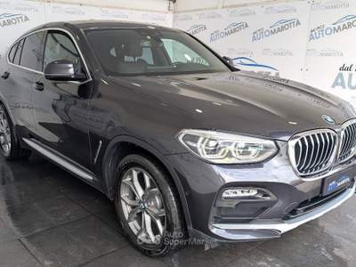 BMW X4 Xdrive20d xLine TAGLIANDI UFFICIALI BMW! Grigio usata Limatola