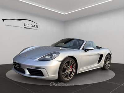Porsche Boxster 718 Boxster 2.0 300cv pdk Argento usata Giussano