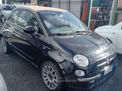 Fiat 500C 1.2 Lounge GPL Nero usata Roma