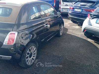Fiat 500C 1.2 Lounge GPL Nero usata Roma