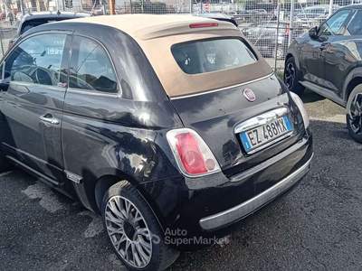 Fiat 500C 1.2 Lounge GPL Nero usata Roma