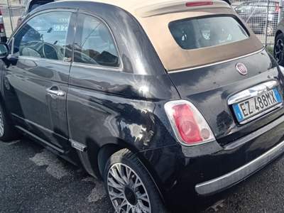 Fiat 500C 1.2 Lounge GPL Nero usata Roma