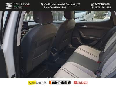 Seat Leon Leon 2.0 TDI Style UFFICIALE VOLKSWAGEN GROUP ITALIA Bianco usata Sala Consilina