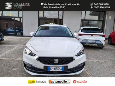 Seat Leon Leon 2.0 TDI Style UFFICIALE VOLKSWAGEN GROUP ITALIA Bianco usata Sala Consilina