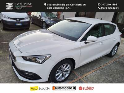 Seat Leon Leon 2.0 TDI Style UFFICIALE VOLKSWAGEN GROUP ITALIA Bianco usata Sala Consilina