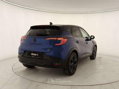 Renault Captur 1.6 E-Tech full hybrid Rive Gauche 145cv auto Blu/Azzurro usata Monza