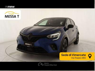Renault Captur 1.6 E-Tech full hybrid Rive Gauche 145cv auto Blu/Azzurro usata Monza