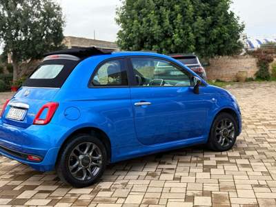 Fiat 500 1.0 HYBRID CONNECT CABRIO Blu/Azzurro usata Polignano a Mare