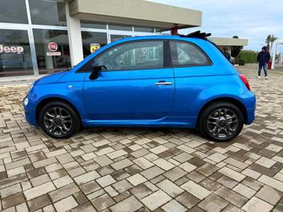 Fiat 500 1.0 HYBRID CONNECT CABRIO Blu/Azzurro usata Polignano a Mare