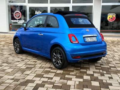 Fiat 500 1.0 HYBRID CONNECT CABRIO Blu/Azzurro usata Polignano a Mare