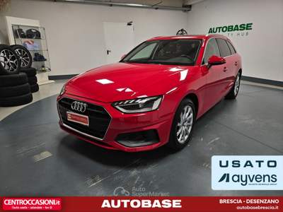 Audi A4 40 2.0 tdi mhev Business 204cv s-tronic Rosso usata Brescia