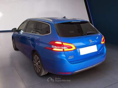 Peugeot 308 II 2018 SW SW 1.5 bluehdi Allure Pack s&s 130cv my20 Blu/Azzurro usata Torino