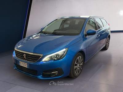 Peugeot 308 II 2018 SW SW 1.5 bluehdi Allure Pack s&s 130cv my20 Blu/Azzurro usata Torino